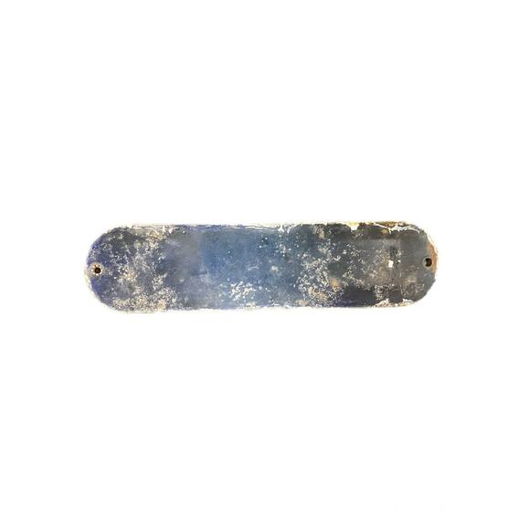 Vintage Ladies Porcelain Restroom Sign - Picture 6 of 6